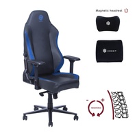 Chaise de jeu pour ordinateur avec dossier extra haut pour un confort et un soutien maximum