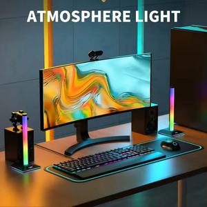 Barre lumineuse LED RGB à commande par application intelligente, lampe d'ambiance pour téléviseur avec modes de synchronisation musicale DIY - Product Image 2