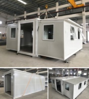 Maison Modulaire Préfabriquée Extensible Conteneur Pliant 20 pieds pour Camping et Habitation