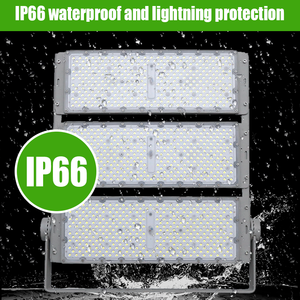 Projecteur solaire haute puissance 1200W avec étanchéité IP66 pour stades, parkings et chantiers de construction, éclairage extérieur - Product Image 6
