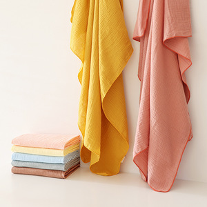 Toalla de Gasa para Bebé Qidou, 100x100cm, 100% Algodón, Envoltura para Recién Nacido, Uso en las Cuatro Estaciones - Product Image 3