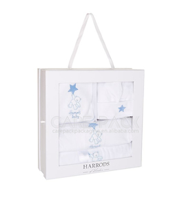 Cesta <span class=keywords><strong>de</strong></span> embalaje para manta <span class=keywords><strong>de</strong></span> bebé, <span class=keywords><strong>cajas</strong></span> <span class=keywords><strong>de</strong></span> embalaje con tapa transparente para ropa <span class=keywords><strong>de</strong></span> bebé - Product Image 5