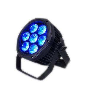 Không thấm nước 7pcs 18W 6in1 rgbwa + UV LED đầy màu sắc DMX 512 Led Ngoài Trời mệnh Ánh Sáng IP65 - Product Image 5