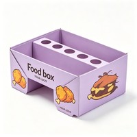 Boîtes de présentation à couvercle rabattable pour biscuits, chocolats, snacks, plateaux de traiteur, boîtes à poulet et frites – Vente en gros