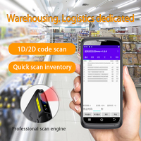 HC706 PDA 5.72'' Android 12 industrial robusto PDAS 4G NFC almacén logística escáner de códigos de barras 1D 2D código QR Código