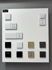 Produits électriques indiens de l'UE interrupteur intelligent <span class=keywords><strong>8</strong></span> voies 4 sens alexa interrupteur tactile intelligent panneau d'interrupteur intelligent gris or - Product Image 5