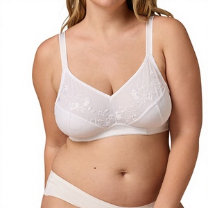 Sujetador Push-Up sin Varillas para Mujer, Copa Tres Cuartos, Espalda en U, Adornado con Pedrería, Transpirable, Spandex/Nailon, Elegante para Todas las Temporadas - Product Image 1