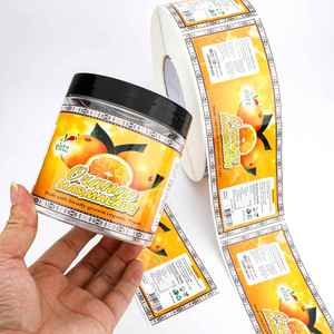 Étiquettes autocollantes personnalisées professionnelles extra-larges résistantes à la chaleur et écologiques pour emballages alimentaires, impression de rouleaux d'étiquettes imperméables - Product Image 4