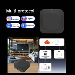 Passerelle domotique SIXWGH Tuya Zigbee & BLE & Wifi, contrôle par application, compatible avec Alexa et Google Assistant - Product Image 2