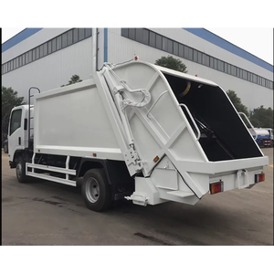 รถบรรทุกขยะ Isuzu ขนาด8ลูกบาศก์เมตรที่มีประสิทธิภาพพร้อมภาชนะอัดสำหรับโซลูชันขยะทั่วโลก - Product Image 4