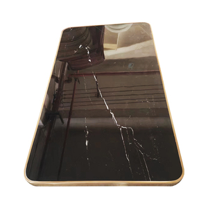 Đá Thạch Anh bảng Tops cho Cà Phê Trà <span class=keywords><strong>Bar</strong></span> bảng Nero MARQUINA đặc điểm kỹ thuật 1200*650*30 mét bảng màu đen Tops - Product Image 1