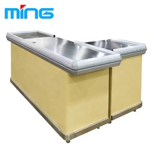 Mostrador de pago de <span class=keywords><strong>supermercado</strong></span> y tienda de conveniencia para Estación de cajero minorista y de comestibles - Product Image 4