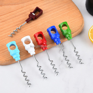 Mini <span class=keywords><strong>tire</strong></span>-bouchon de poche en plastique <span class=keywords><strong>Laguiole</strong></span> traditionnel, ouvre-bouteille de vin rouge pour cadeaux - Product Image 3