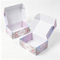 Boîte d'emballage en papier pliable de haute qualité, recyclable, pour vêtements, écharpes, ceintures, sous-vêtements, jupes, vente en gros