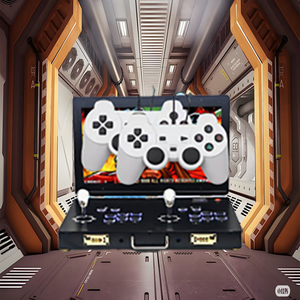 19-Zoll-tragbare Arcade-Spieles chrank Haushalts-Videospiel konsole mit tausend Kampfspielen Metall & Kunststoff Englische Sprache - Product Image 2