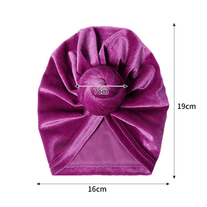 Bebé Otoño-invierno cálido <span class=keywords><strong>sombrero</strong></span> indio moño cabeza anudada jersey para niños <span class=keywords><strong>sombrero</strong></span> transfronterizo caliente bebé <span class=keywords><strong>canario</strong></span> suave <span class=keywords><strong>sombrero</strong></span> - Product Image 6