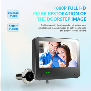 Videocitofono con Display LCD TFT da 4,3 Pollici, Visione Notturna, <span class=keywords><strong>Video</strong></span> HD 1080P, Rilevamento Movimento, Allarme e Controllo tramite App Tuya - Product Image 3