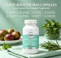 Curve Booster Max Aguaje Fruitpulp Poeder Capsules 650mg 100 stuks Kruiden OEM Voedingssupplement