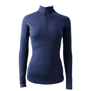 Premium Quality Horses Riding Accessories Women Rider Clothing Equestrian Shirts Long Sleeve Equine Lady Tops Baselayers
