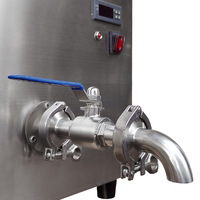 Mini pasteurisateur commercial Gleato pour crème glacée, équipement de fabrication de crème glacée, pasteurisateur par lots pour lait