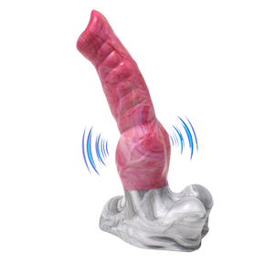 YOCY-2077V <span class=keywords><strong>werwolf</strong></span> dildo Vibrator Silicone Dog dương vật Knot kích thích g-spot MASSAGER 10 chế độ rung Đồ chơi tình dục cho phụ nữ người đàn ông - Product Image 1