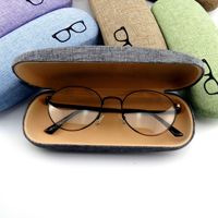 Vente en Gros Étui Rigide Carré pour Lunettes de Vue et de Soleil avec Logo Personnalisé, Boîte de Rangement et Emballage