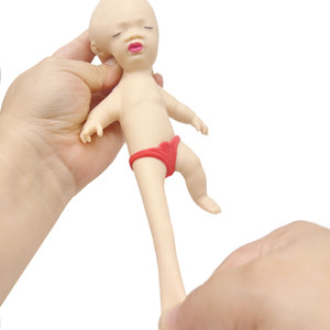 Vente en gros OEM TPR matériel wimpy enfant forme remplissage avec sable décompresser jouets, <span class=keywords><strong>forte</strong></span> élasticité squeeze fidget jouets - Product Image 2