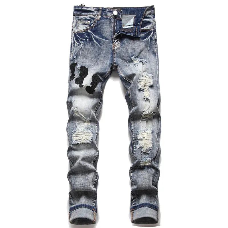 Amiry Denim Jeans berühmte Marken designerin Trend Men Jeans Amiry Jeans hose Cowboy eng anliegende Amiry Jeans hose