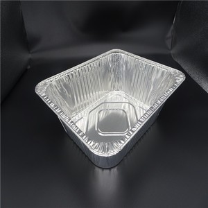 Recipiente de aluminio para llevar con tapa de tablero recipiente de papel de aluminio para <span class=keywords><strong>restaurante</strong></span> - Product Image 4