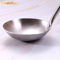 LEHAO Accessoires de cuisine uniques en acier inoxydable 304, cuillère à soupe, ustensiles de table, spatule, outils de cuisson antiadhésifs