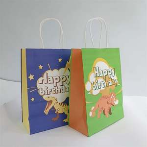 Sacs en papier 16*8*22cm, sacs cadeaux pour bonbons, emballages cadeaux, décoration de fête d'anniversaire pour enfants, décoration de fête de Noël, fournitures pour baby shower, décoration de mariage - Product Image 6