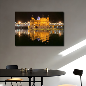 <span class=keywords><strong>Impressionniste</strong></span> <span class=keywords><strong>aquarelle</strong></span> Palais d'Or Scène nocturne Impression haute définition Affiche Décoration intérieure Grande toile murale Peinture sur toile - Product Image 3