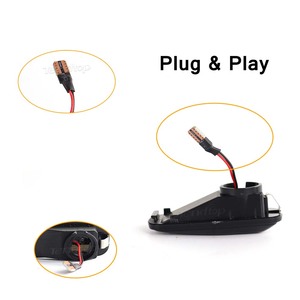 ไฟ LED แสดงสถานะด้านข้างแบบไดนามิก2ชิ้นสำหรับไฟ Honda Civic EK Legend KA8 HR-V CR-V แอคคอร์ดบัลลาด svigor ไฟเลี้ยวเท่ากัน - Product Image 4