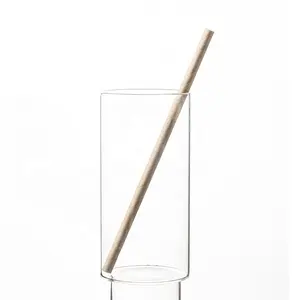 2024, новый дизайн, спиральная намотанная солома из натурального бамбукового волокна, Бамбуковая Солома для чашек, напитков