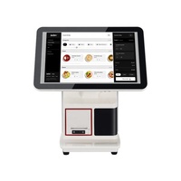 Terminal Punto de Venta Minorista, Pantalla Táctil de 15.6 Pulgadas, Todo en Uno, Caja Registradora con Impresora de Recibos de 58 mm, Módulo de Escaneo 2D Opcional para Pequeñas Empresas
