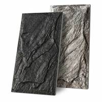 Panneaux de pierre naturelle de haute qualité pour revêtement mural, blocs d'ardoise pour façade de villa, extérieur et pavage paysager durable