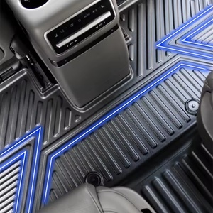 พรมปูพื้นรถยนต์ KQD แบรนด์ดัง ป้องกันทุกสภาพอากาศ ขนาดสั่งทำพิเศษ พอดีอย่างสมบูรณ์แบบ 5D หรูหรา สำหรับรถยนต์รุ่นต่างๆ สำหรับ Lixiang L9 - Product Image 3