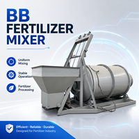 Mélangeur d'engrais granulaire BB, machine de mélange d'engrais pour la formulation d'engrais sur mesure