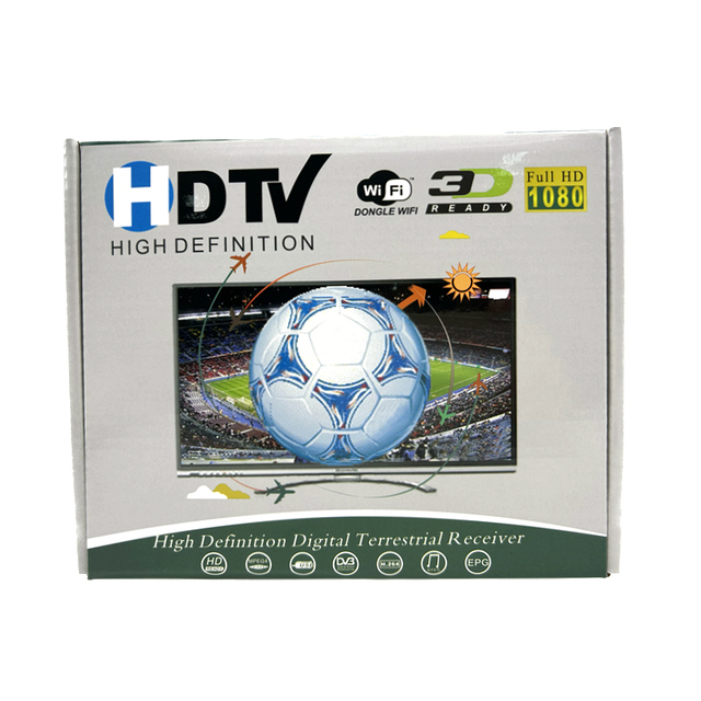 The New Product DVB T2 Receiver HD H.264 1080P with Wifi Support Many Hot App
