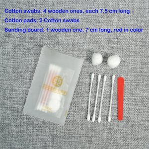 Set di tamponi di cotone usa e getta per Hotel e Spa da viaggio - Product Image 2