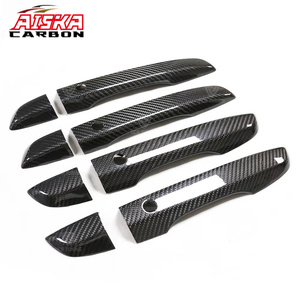 AISKA - Couvre-poignée de porte en fibre de carbone avec capteur d'entrée sans clé, garniture extérieure pour Honda CIVIC X 10e génération 2016-2020 - Product Image 1