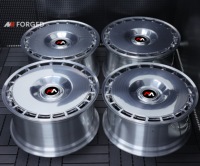 Jantes forgées en argent poli MN Foregd 20 21 22 23 24 pouces pour Range Rover Rolls Royce BMW X7 Mercedes Benz GLS G63 W463