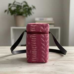 Boho Box Sling Bag Hand Block Print Crossbody Purse Quilted Phone Bag for Women Wholesale Manufacturer India - Product Image 5