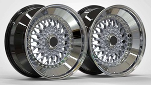 Jantes BZY forgées en 3 parties 5x112, 17, 18, 19 pouces, jantes en alliage profond pour <span class=keywords><strong>Mercedes</strong></span> Benz 190e W126 W140 W201 W123 <span class=keywords><strong>280</strong></span> <span class=keywords><strong>SE</strong></span> W124 - Product Image 4
