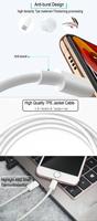 Cable de Carga Rápida Premium de 1 m (3.3 pies) USB C Tipo C a Lightning de 8 Pines PD20W para iPhone 7 8 X Xs XR 11 12 13 14 Pro Max