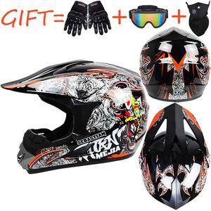 Casque tout-terrain pour karting et VTT, unisexe, toutes saisons, pour le VTT en descente [Offre spéciale : ensemble de trois pièces offert] - Product Image 5