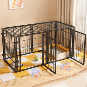 Jaulas Metálicas para Perros 2025, Diseños Ventilados y Resistentes, Uso en Interiores, Garantiza la Seguridad y Comodidad de las Mascotas, Caja Transportadora, Embalaje Sólido, Clásico - Product Image 5
