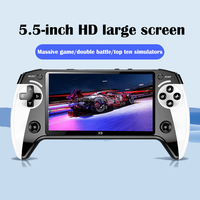 Konsol Game Retro Genggam X9 dengan 10000 Game Terpasang Sistem Operasi Android Layar IPS 3,5 inci
