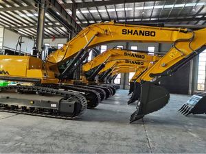 รถขุดตีนตะขาบ Shanbo 50 ตัน รุ่น SH520 PC520 พร้อมหัวขุดเหล็ก 50000 กก. เครื่องยนต์คัมมินส์ น้ำหนักใช้งาน 35 ตัน พร้อมเกียร์ - Product Image 5