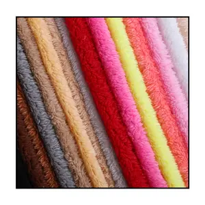 Tie Dye gestrickte Mode Sherpa Fleece Stoff Muster für Spielzeug